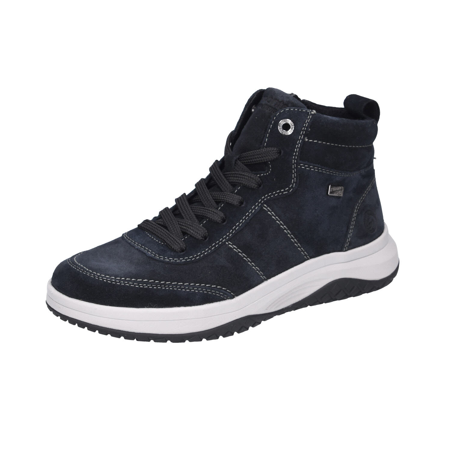 Remonte Boots Leder Mare blau Weite G