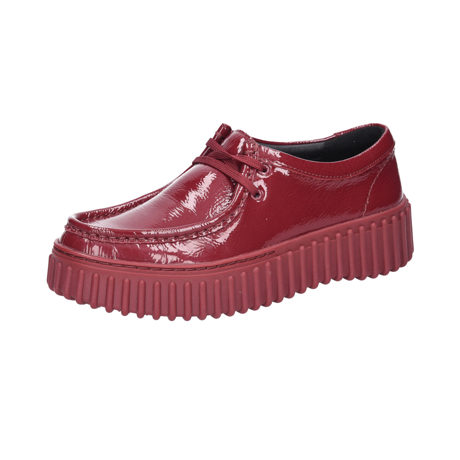 Clarks Torhill Bee Lack Burgundy rot