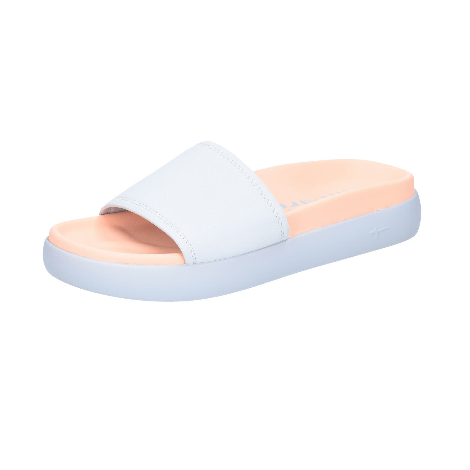 Tamaris Pantoletten Slides Light Blue Comb blau