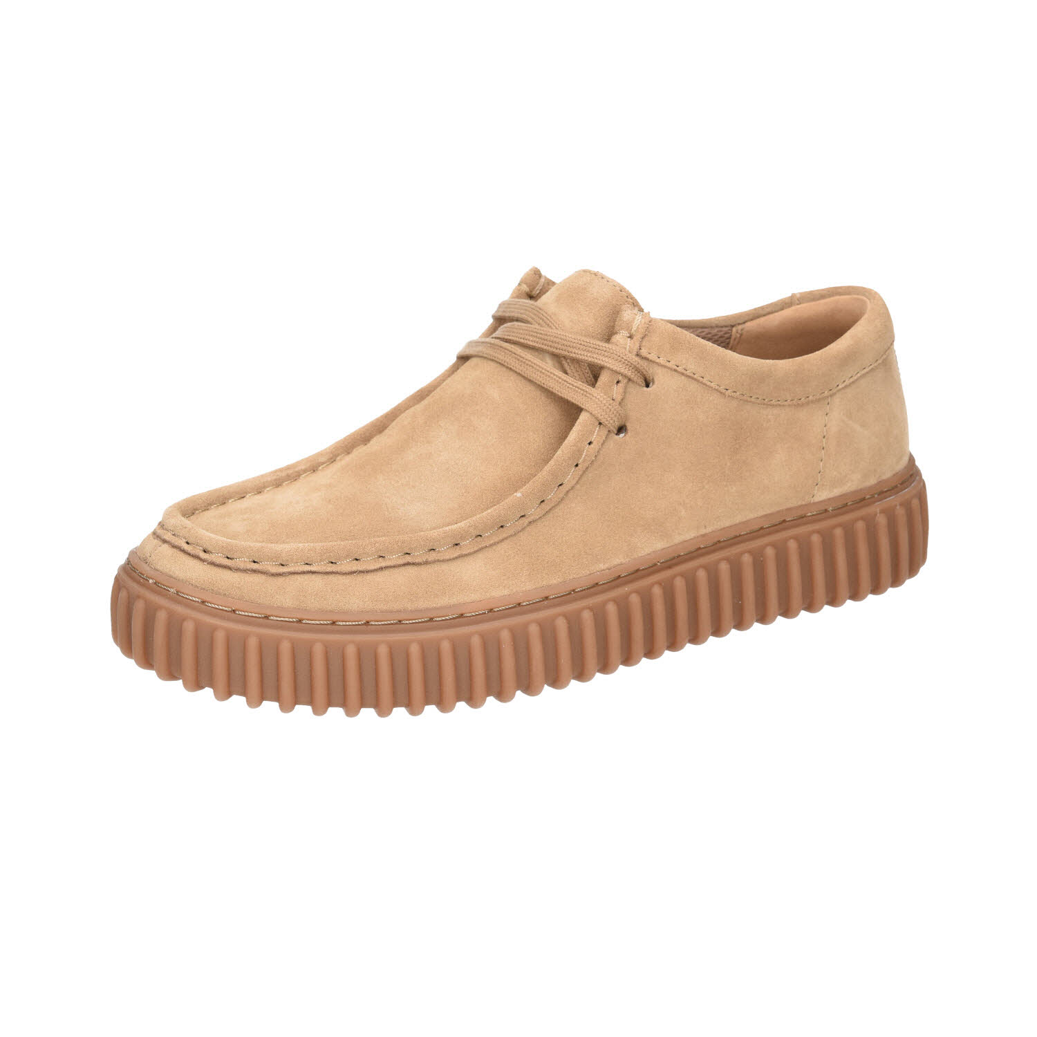 Clarks Torhill Lo Dark Sand Suede beige