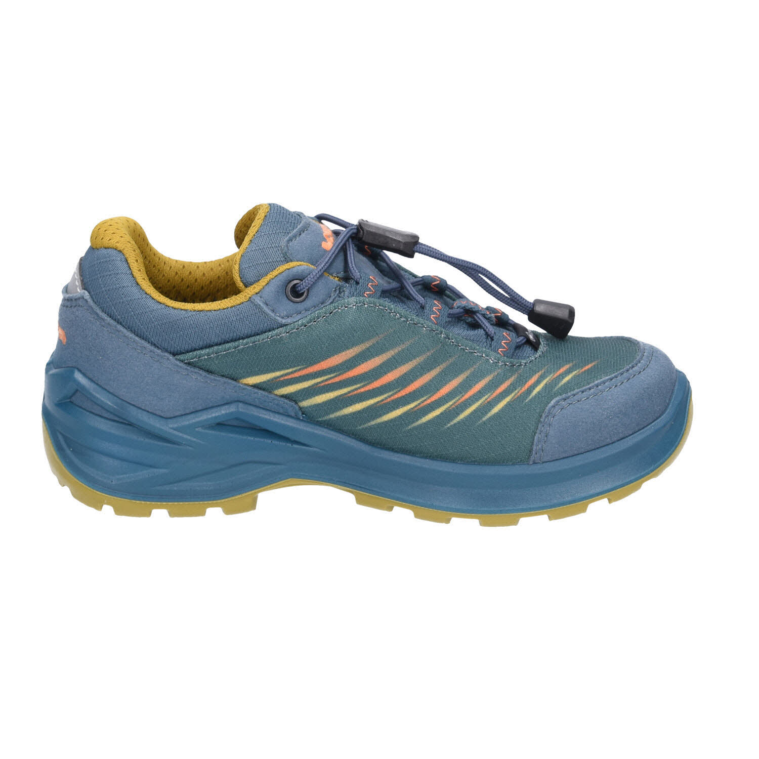 Lowa Zirrox II GTX LO JR Petrol Senf blau Bild 4