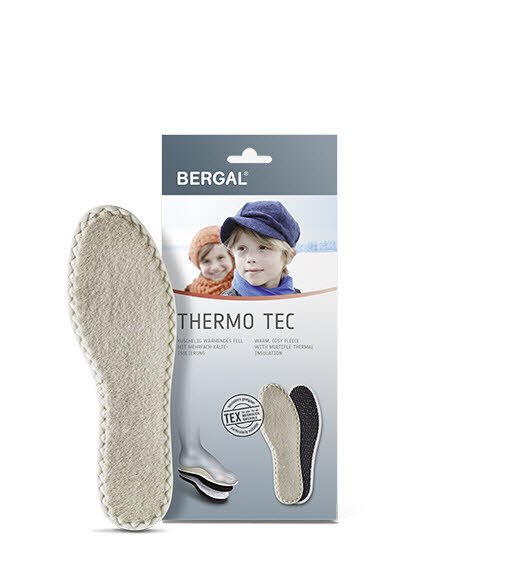 Solitaire BER Thermo Tec Sohle Kinder weiß