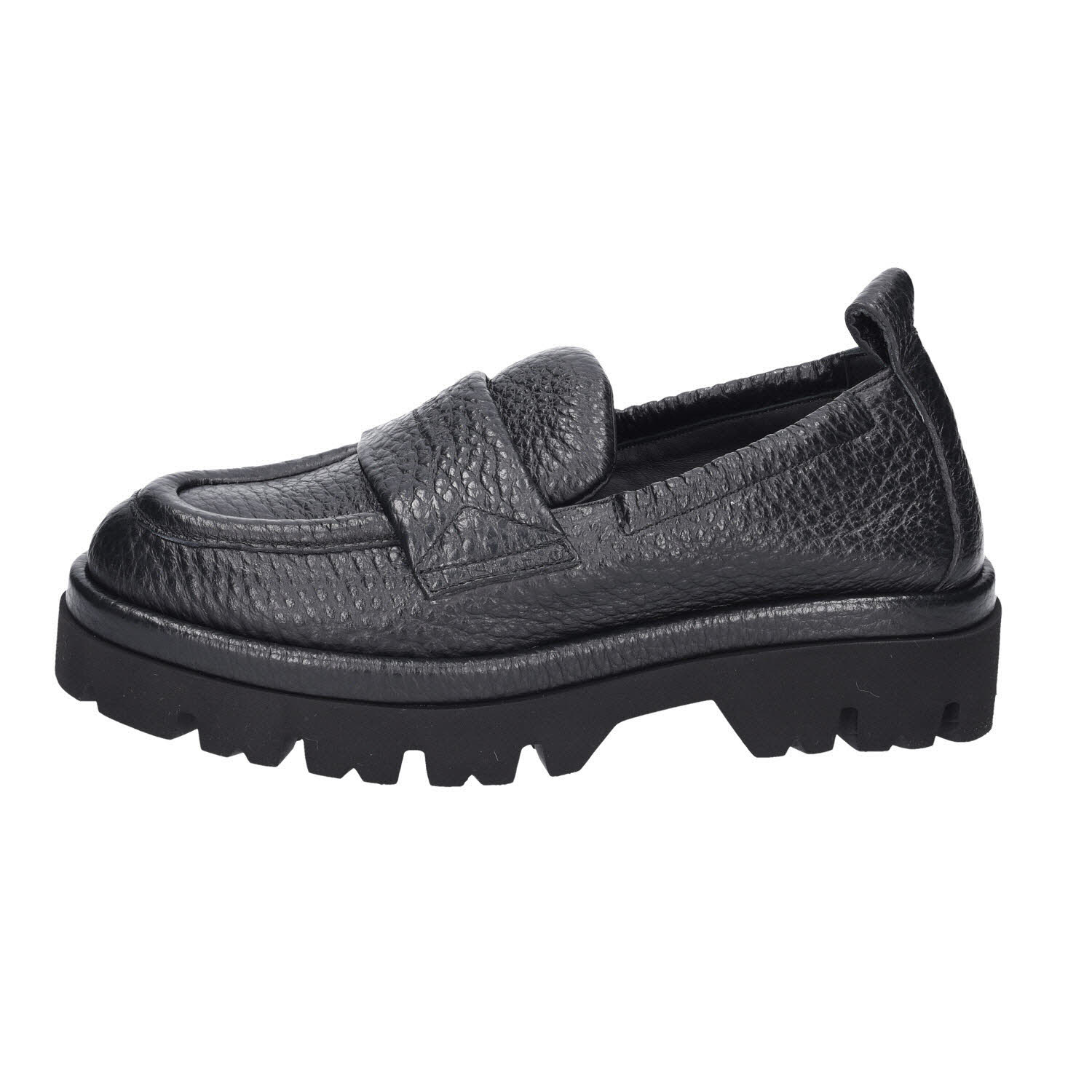 Donna Carolina Kai Chunky Loafer Rino Nero schwarz