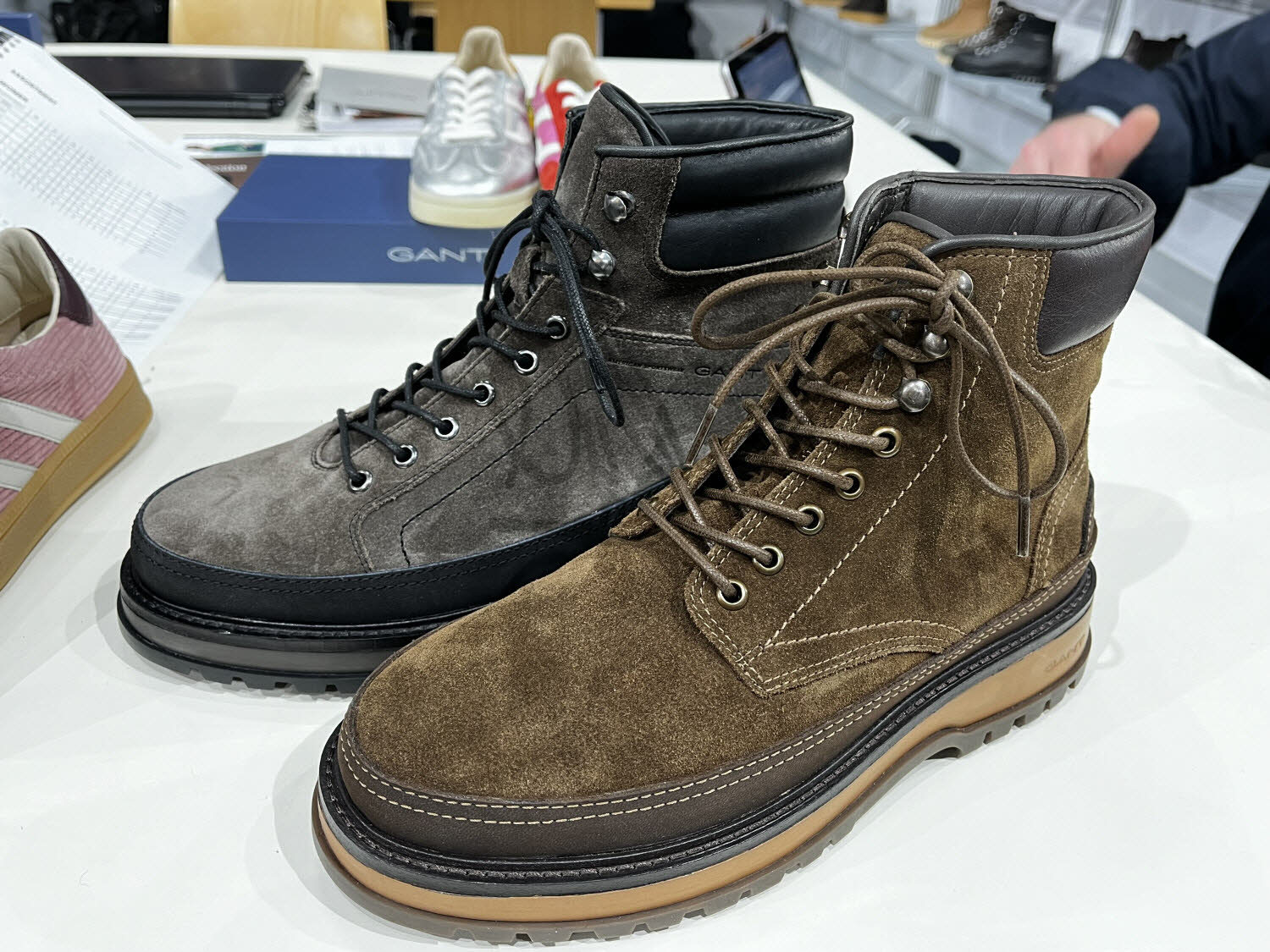 Gant Clafton Mid Boot Dark Gray grau