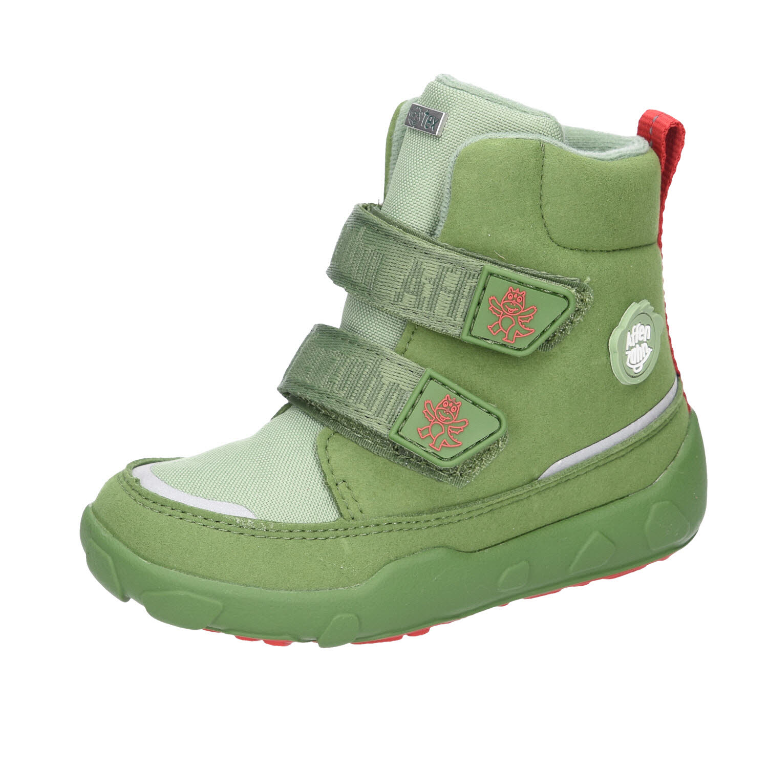 Affenzahn Mid Boot Vegan Comfy Dragon Green grün WMS-Mittel