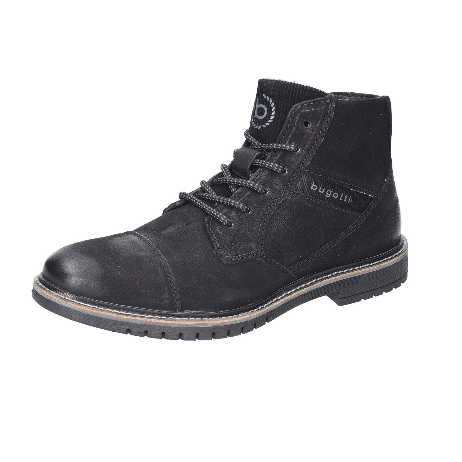 Bugatti Stiefel Caj schwarz