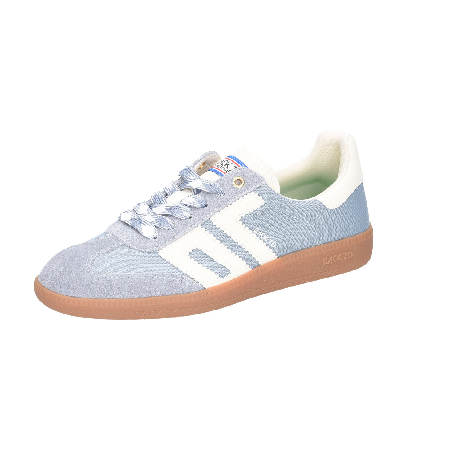 BACK 70 Ghost Sneaker Sky Nylon/Suede blau