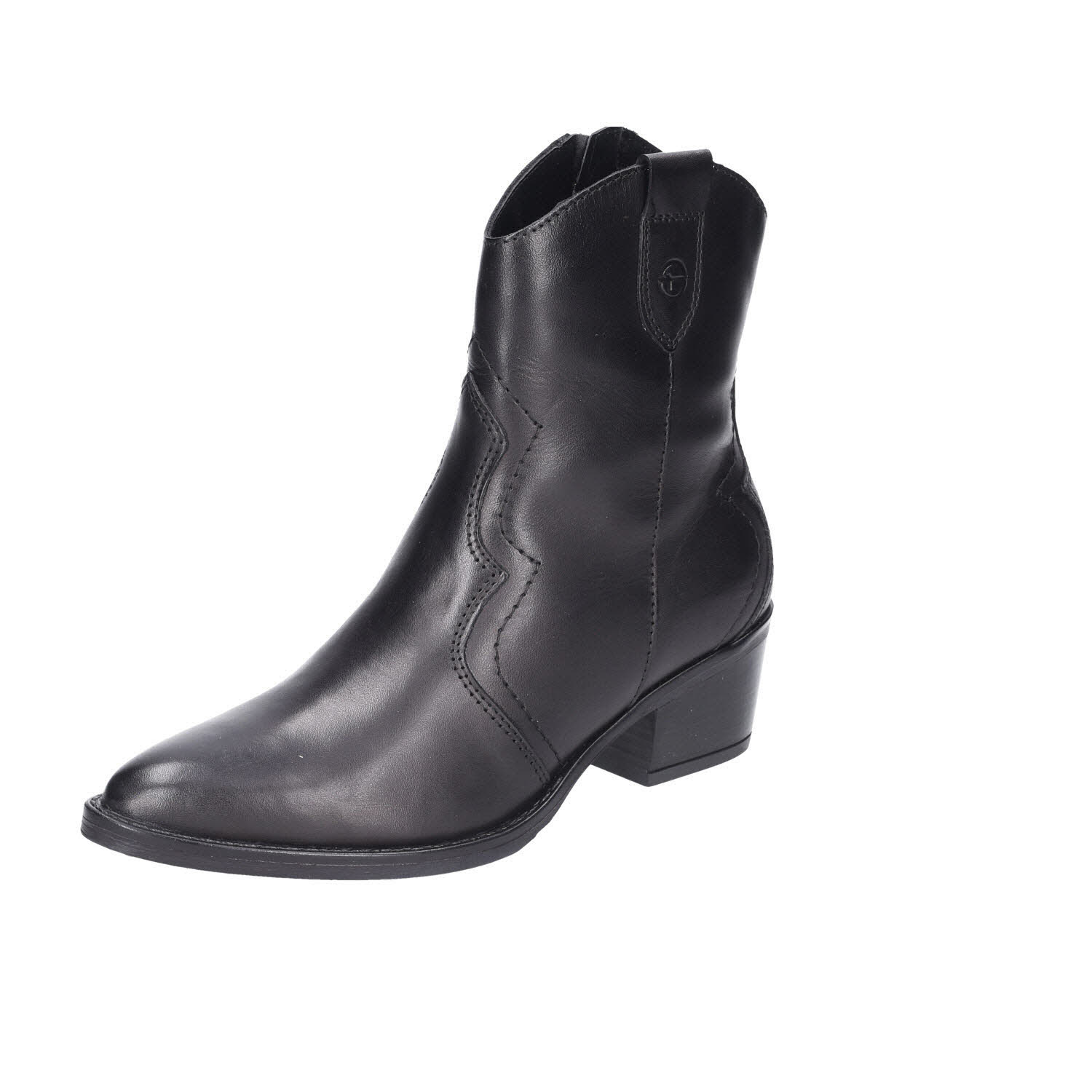 Tamaris Mexab Cowboy black Leather schwarz