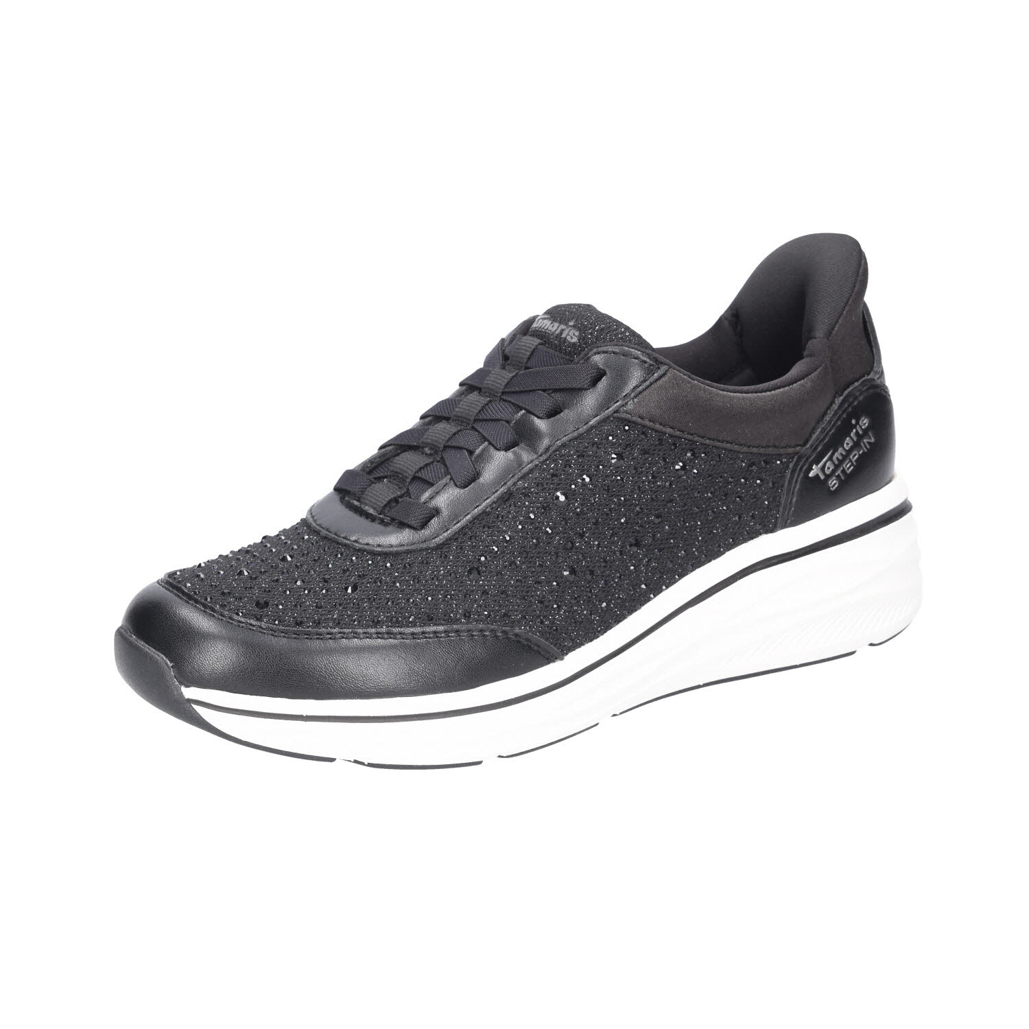 Tamaris Slip-On Sneaker Black schwarz