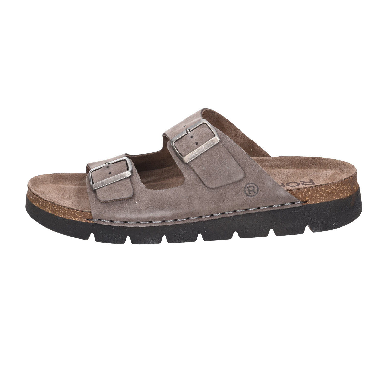 Rohde San Marino Pantolette Weite G schwarz Weite G