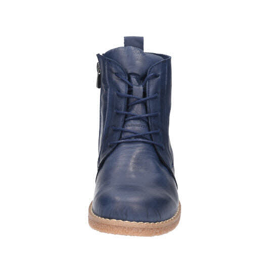 Andrea Conti Boots Dunkelblau Leder blau Bild 3