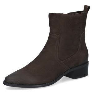 Caprice Stiefelette CAP Motion Dark Brown Nubuk braun Weite G