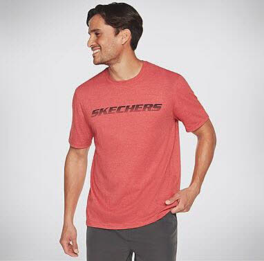 Skechers Men's Motion Tee Red rot