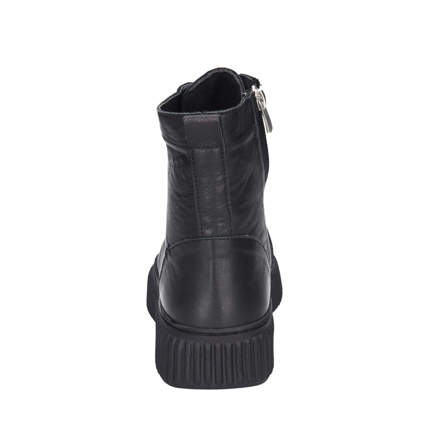 Andrea Conti Boots Leder Black schwarz Bild 3