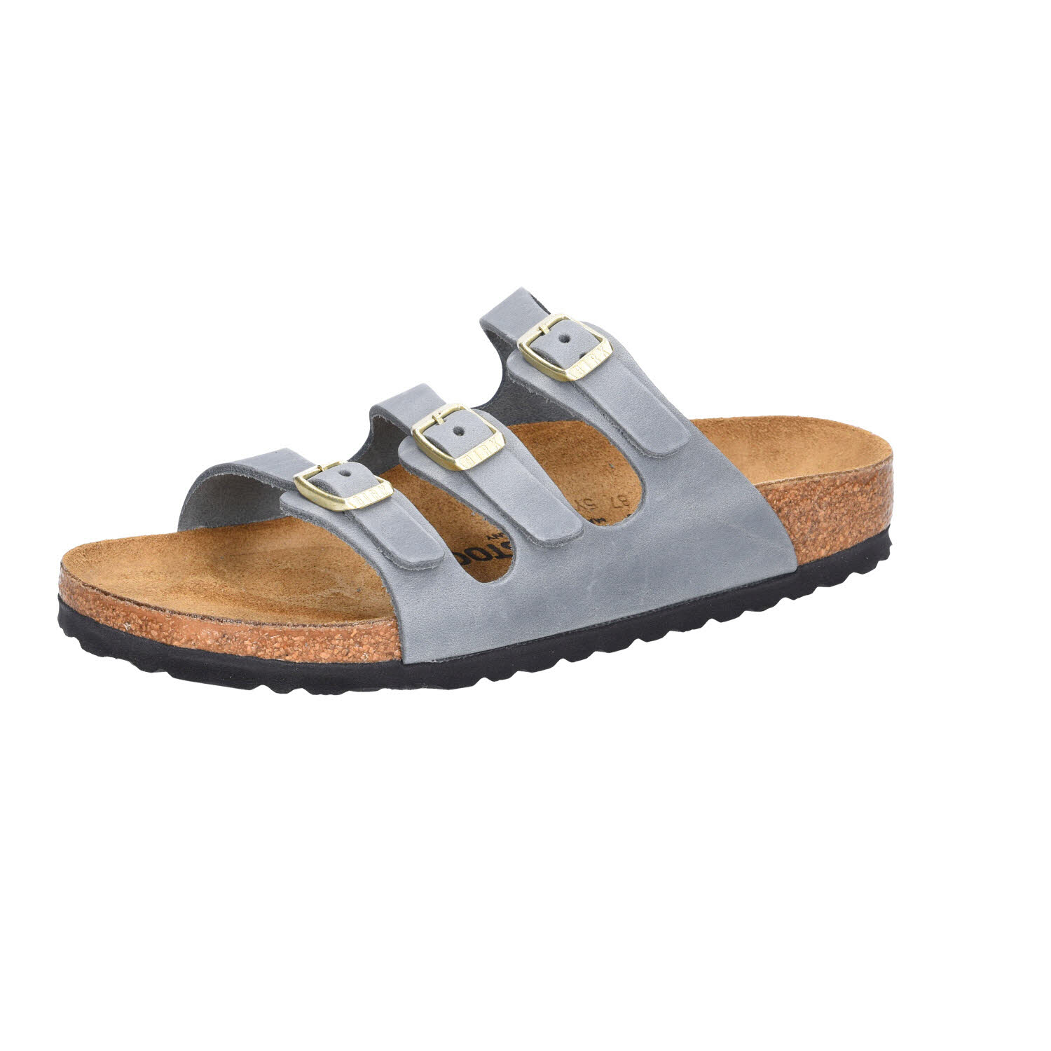 Birkenstock Florida LEOI Basalt Gray grau Birkenst schmal