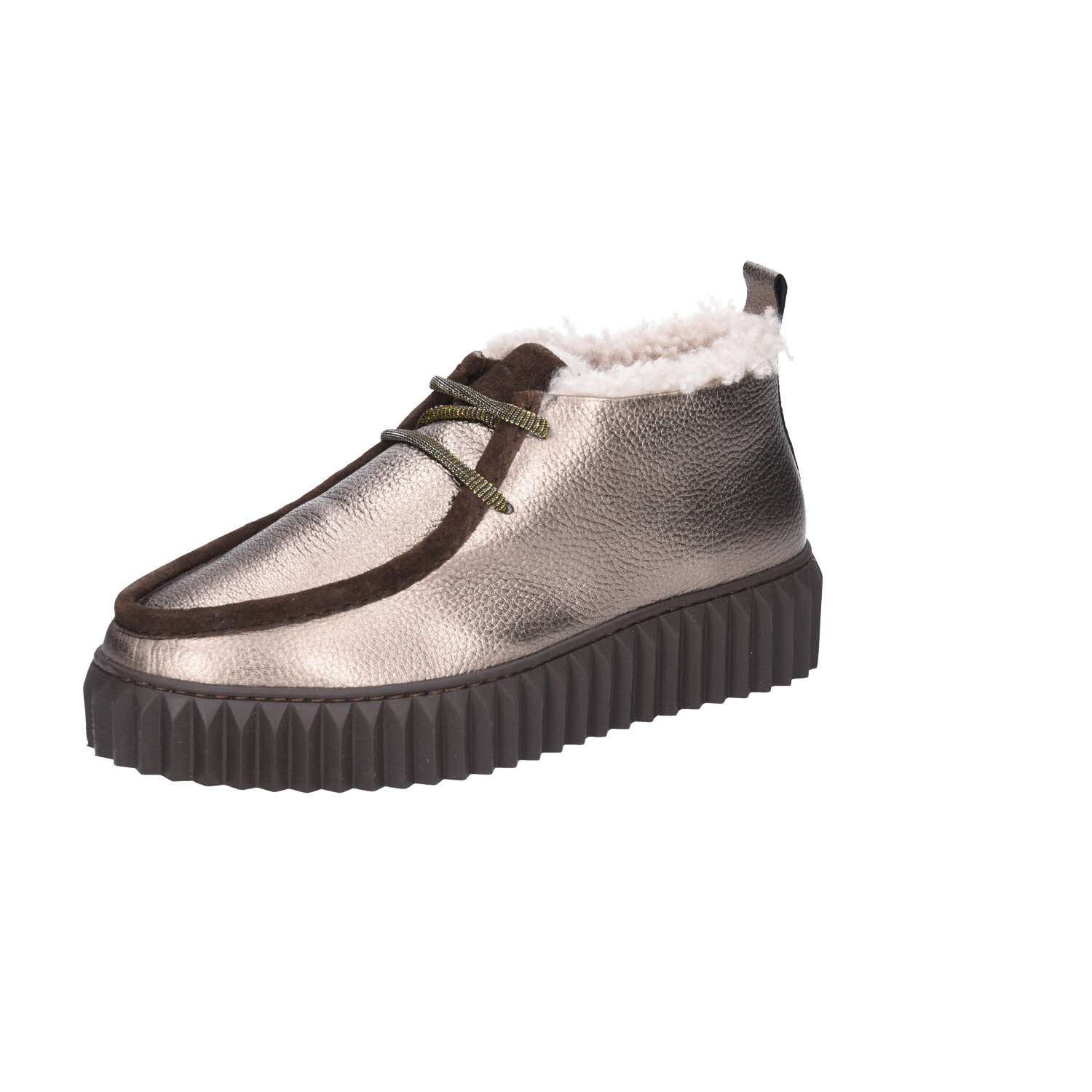 Voile Blanche Penelope Mid Nappa Bronze Silber