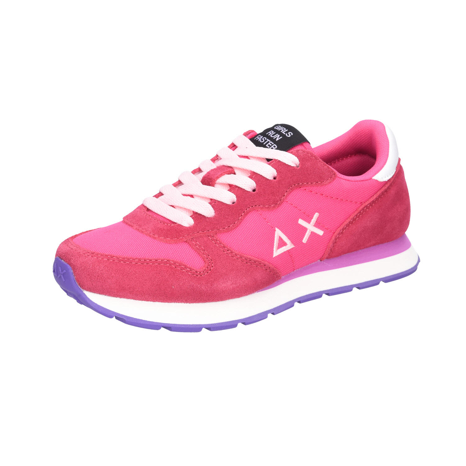 SUN68 Mini Me Girl's Ally Solid Fuxia Scuro pink