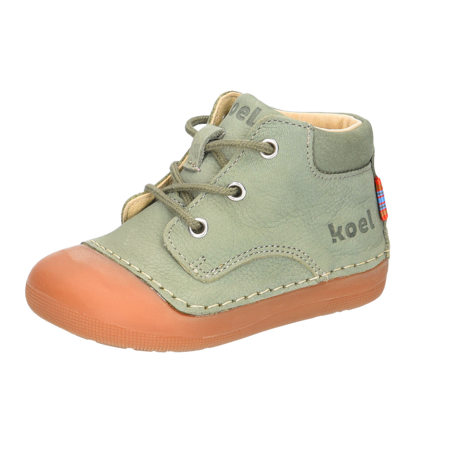 Koel4Kids BAREFOOT SHOE LACES NAPA grün
