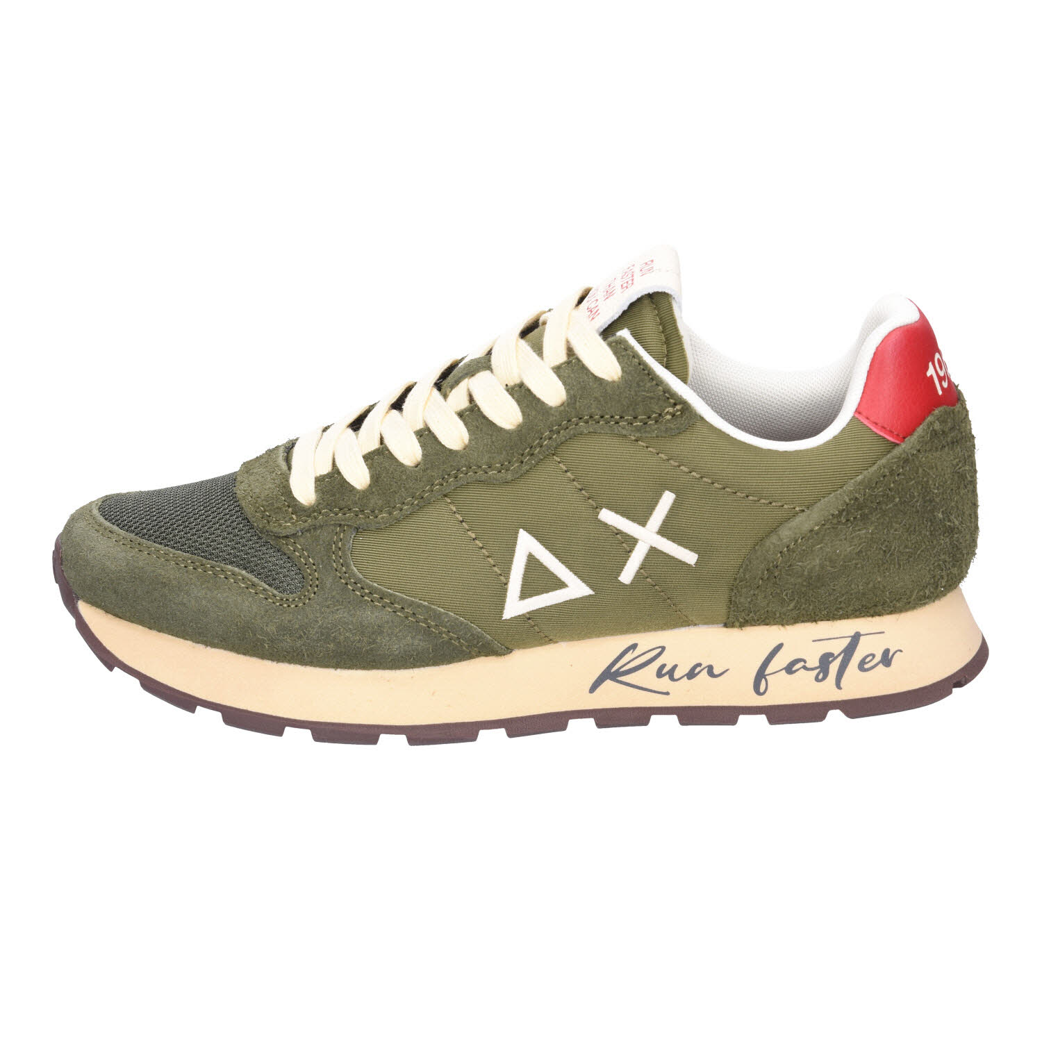 SUN68 Running Sneaker Tom Vintage Military grün Bild 2