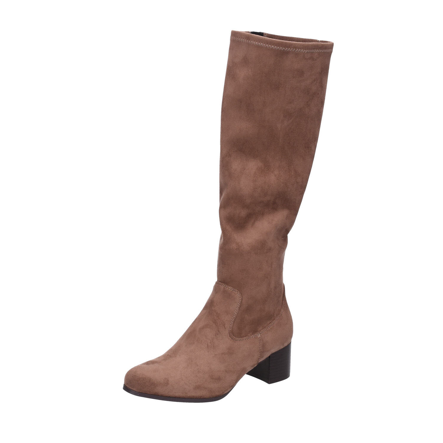 Caprice Langschaft Stiefel Stretch Café braun Weite G