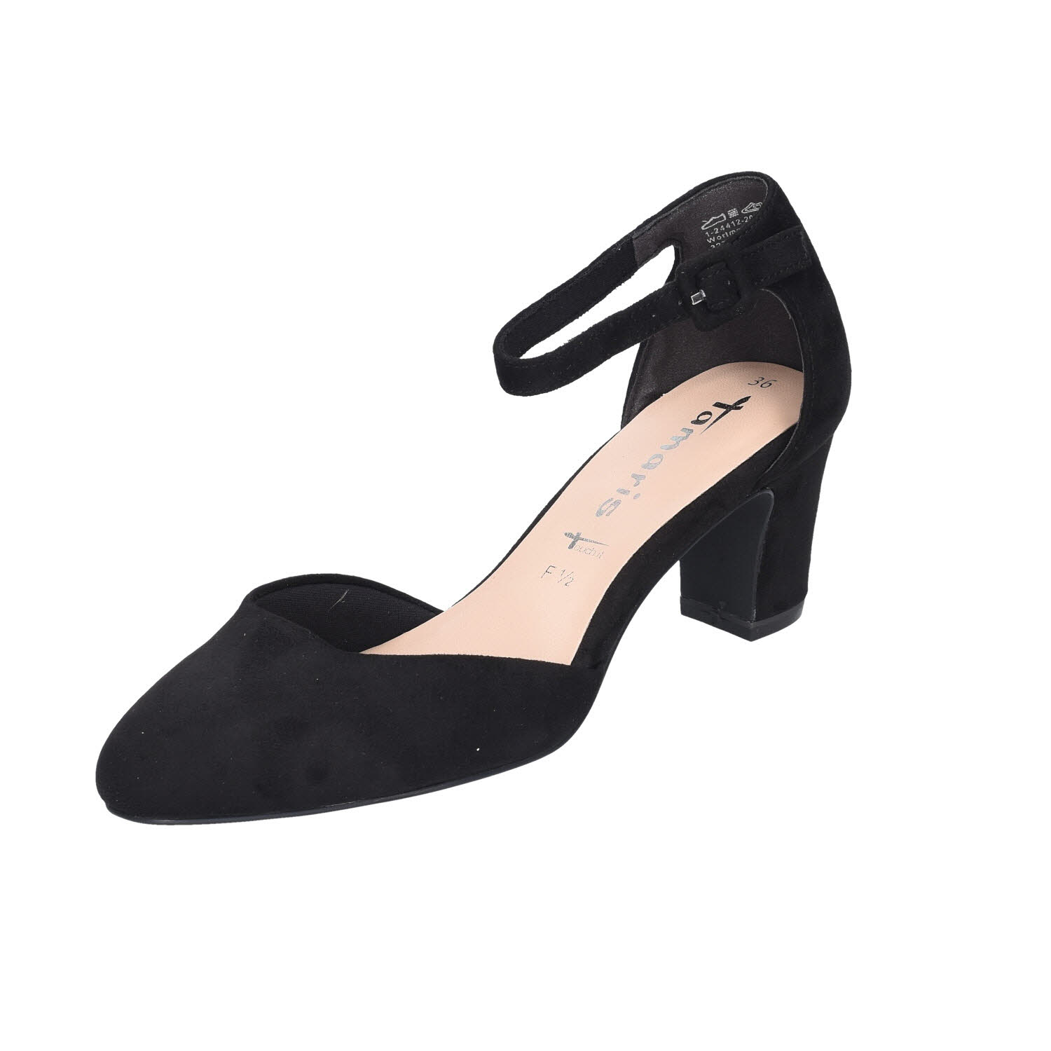 Tamaris Sling-Pumps Black schwarz Weite F 1/2