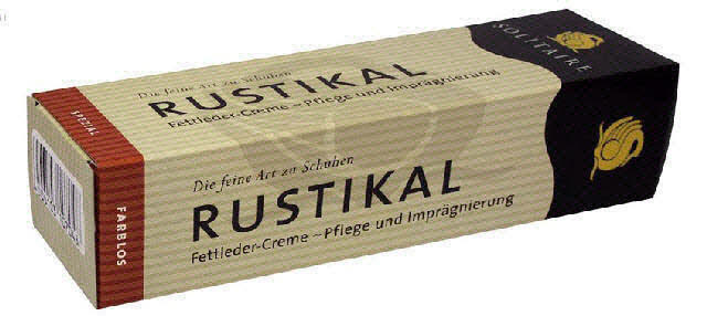 Solitaire Rustikal Fettlederpflege neutral 75ml