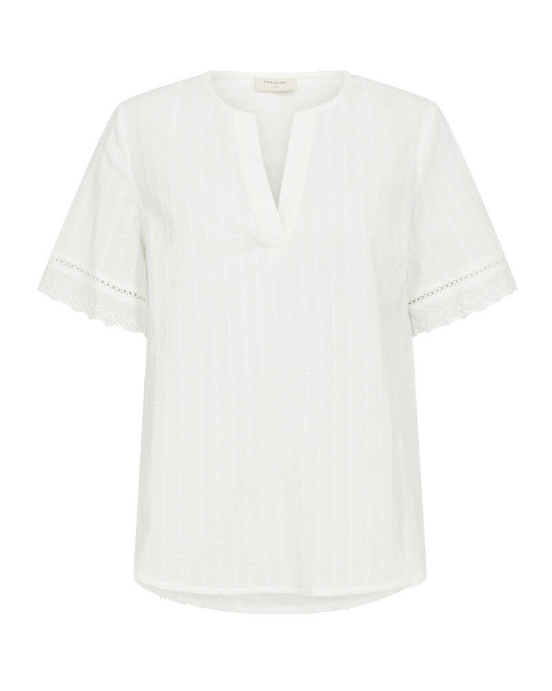 FREE/QUENT Ane Blouse Star Offwhite
