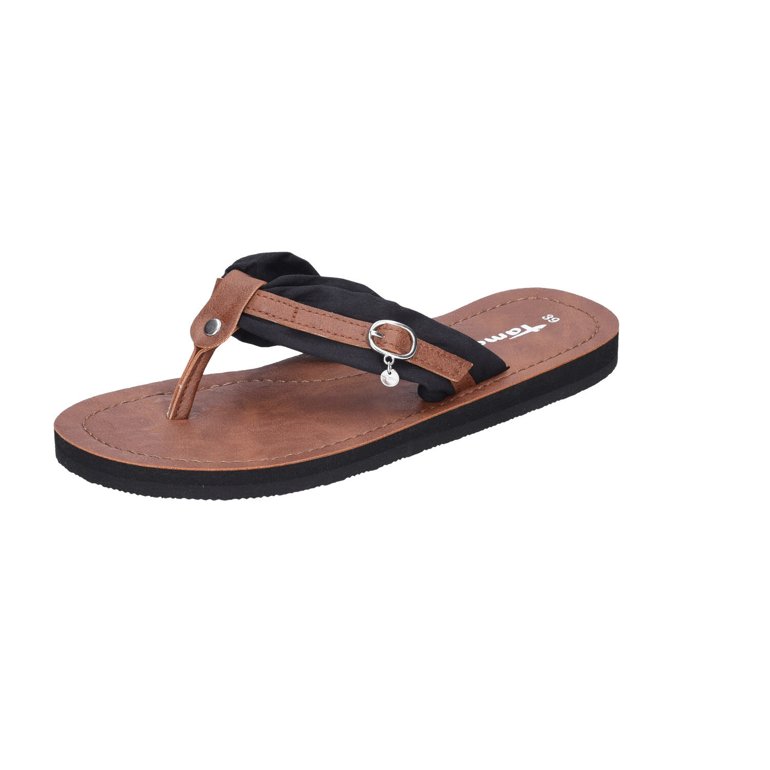 Tamaris Pantolette Black/Muscat schwarz