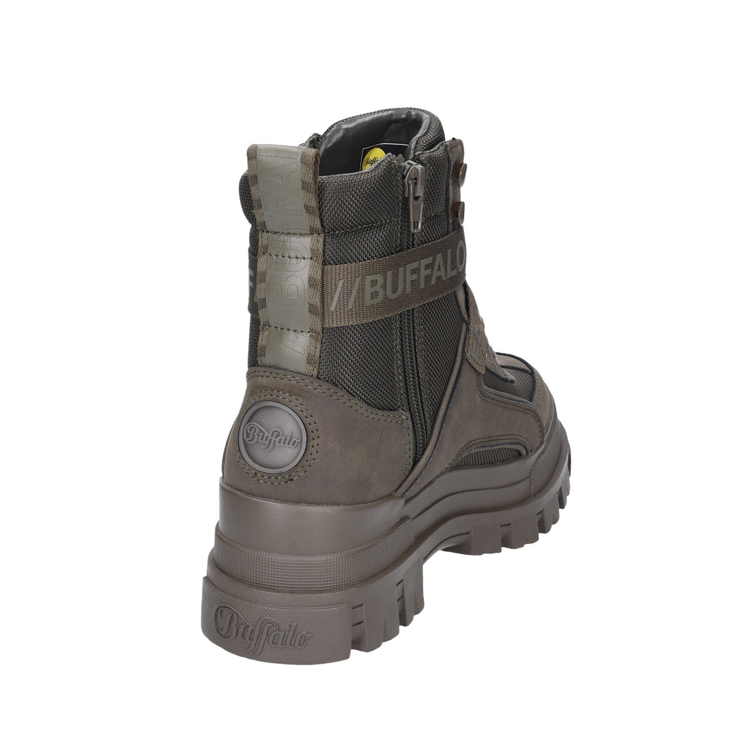 Buffalo ASPHA COM1 LACEUP MID - VEGAN,KHAKI grün Bild 15