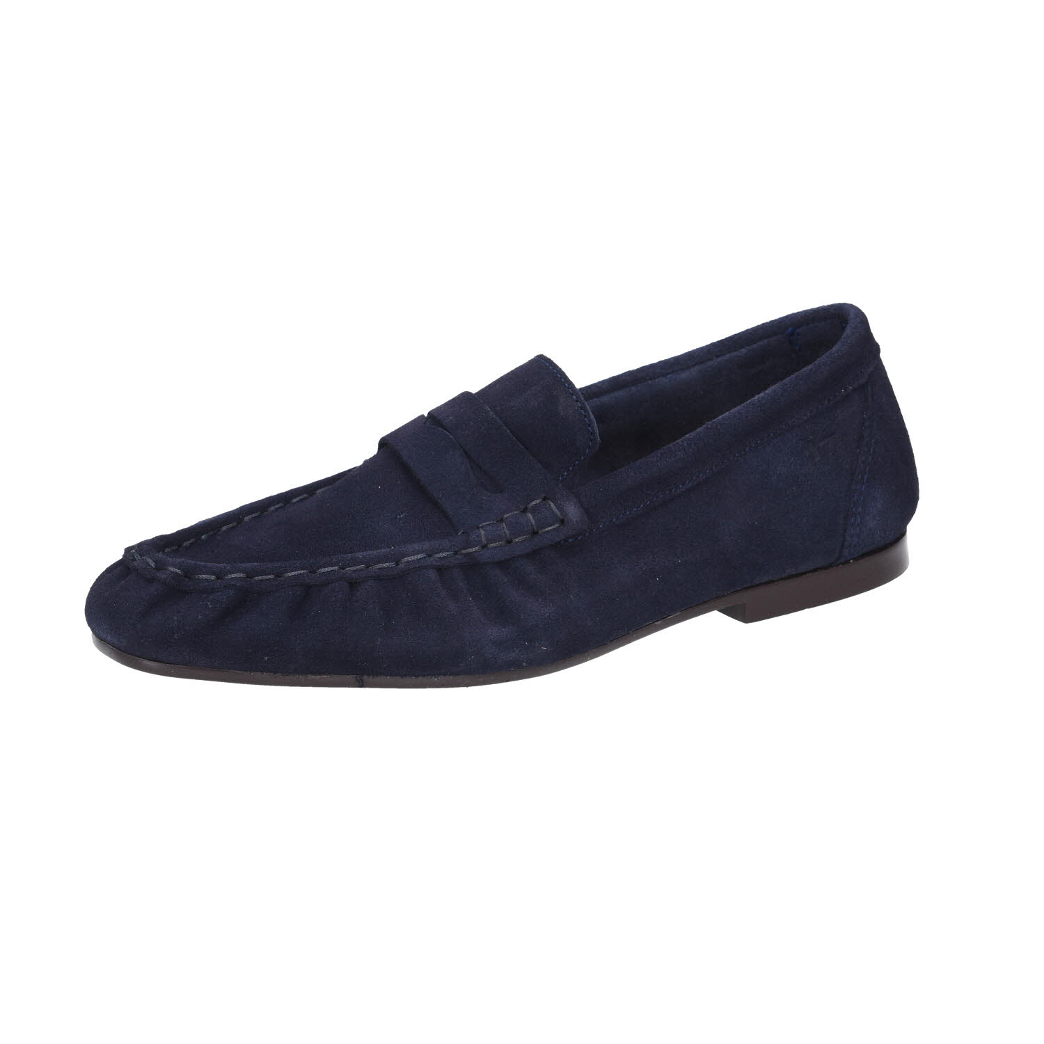 Tamaris Slipper Navy Suede blau