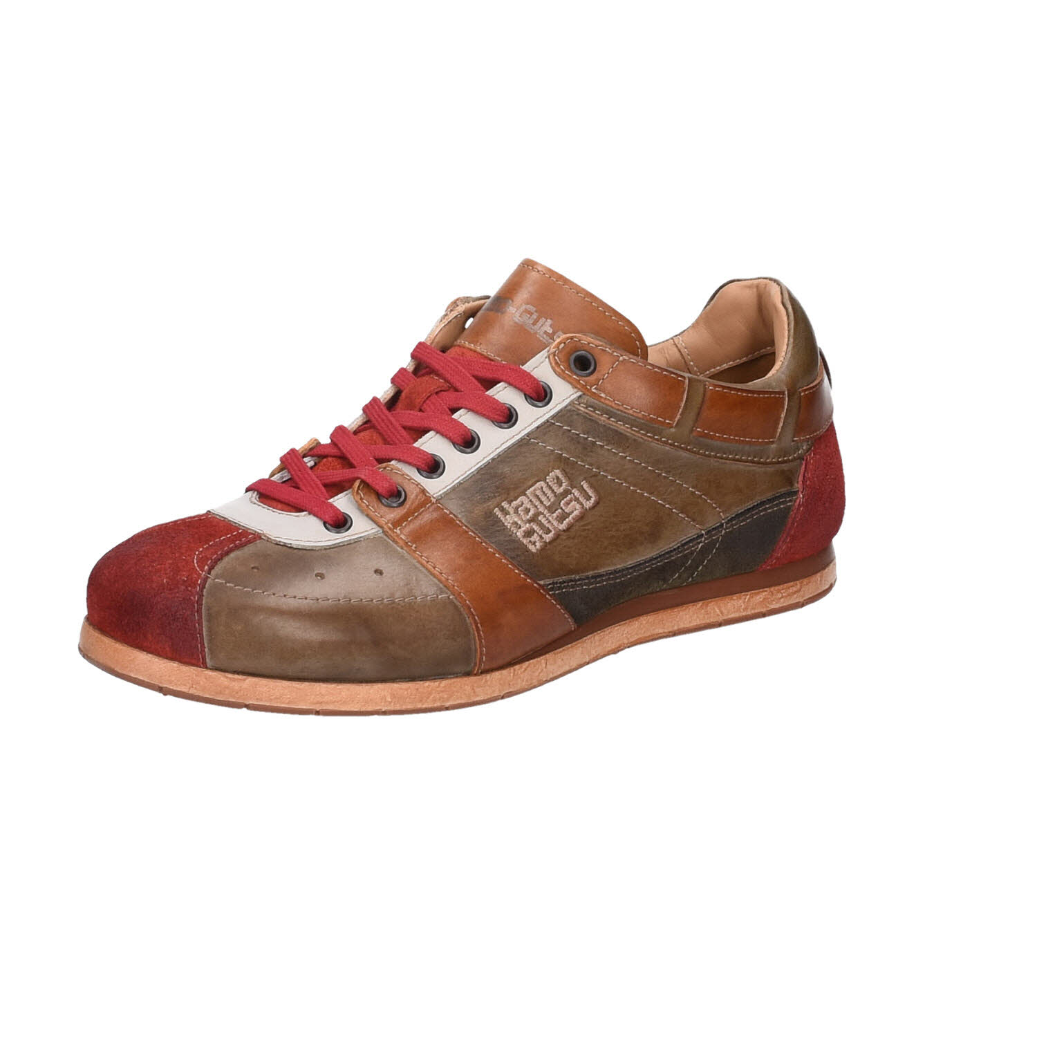 Kamo-Gutsu Tifo 051 Rosso/Foresta grün