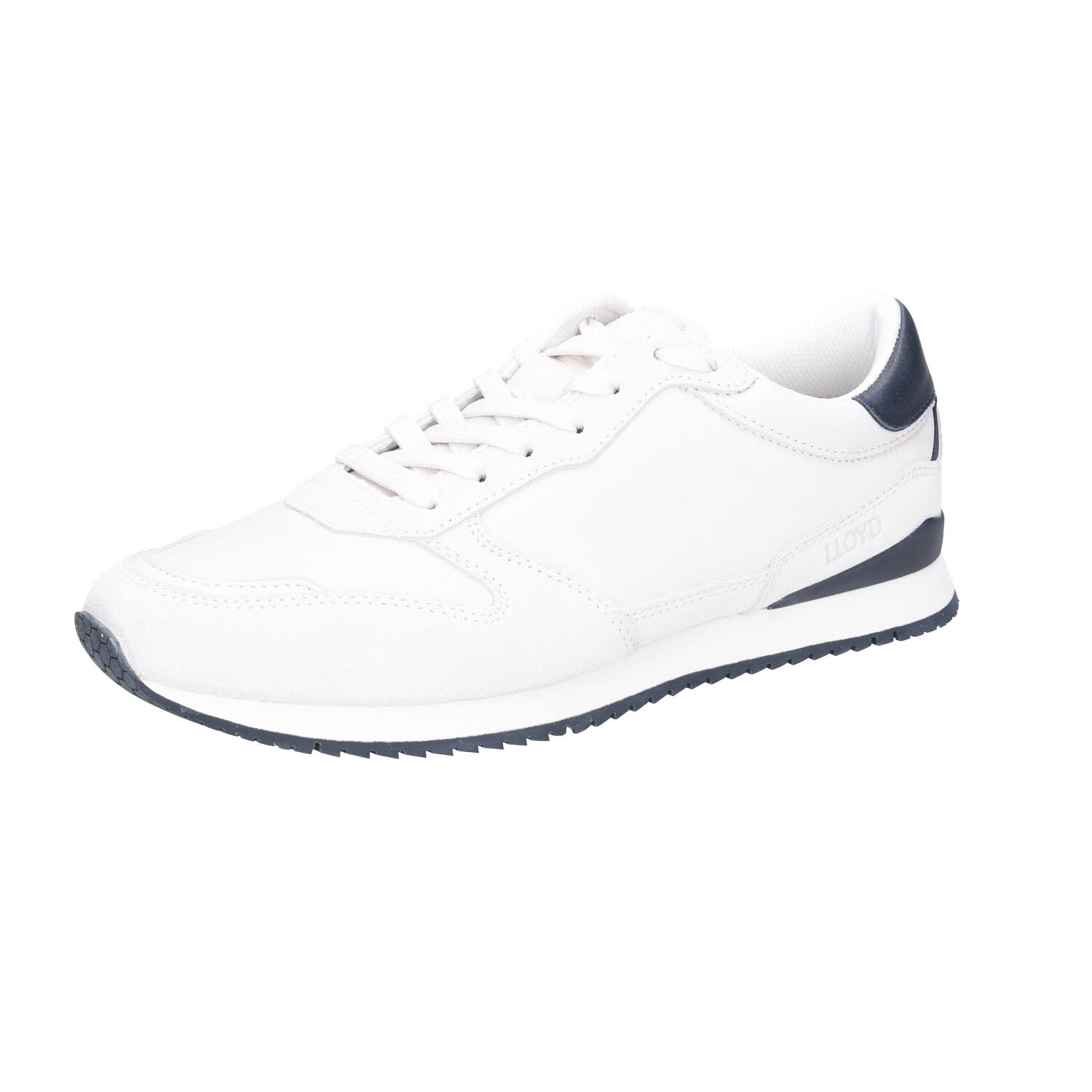 Lloyd Swift Offwhite/Navy Suede weiß Weite F