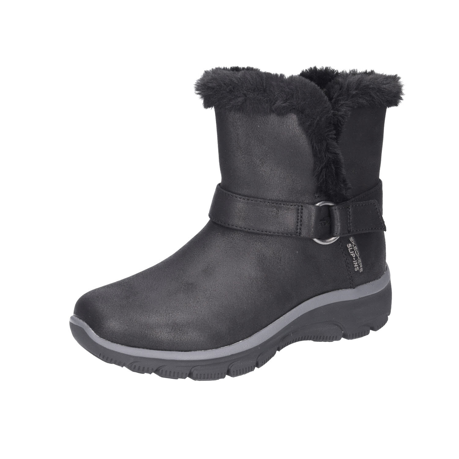 Skechers SLIP-INS RELAXED FIT Easy Going warm schwarz