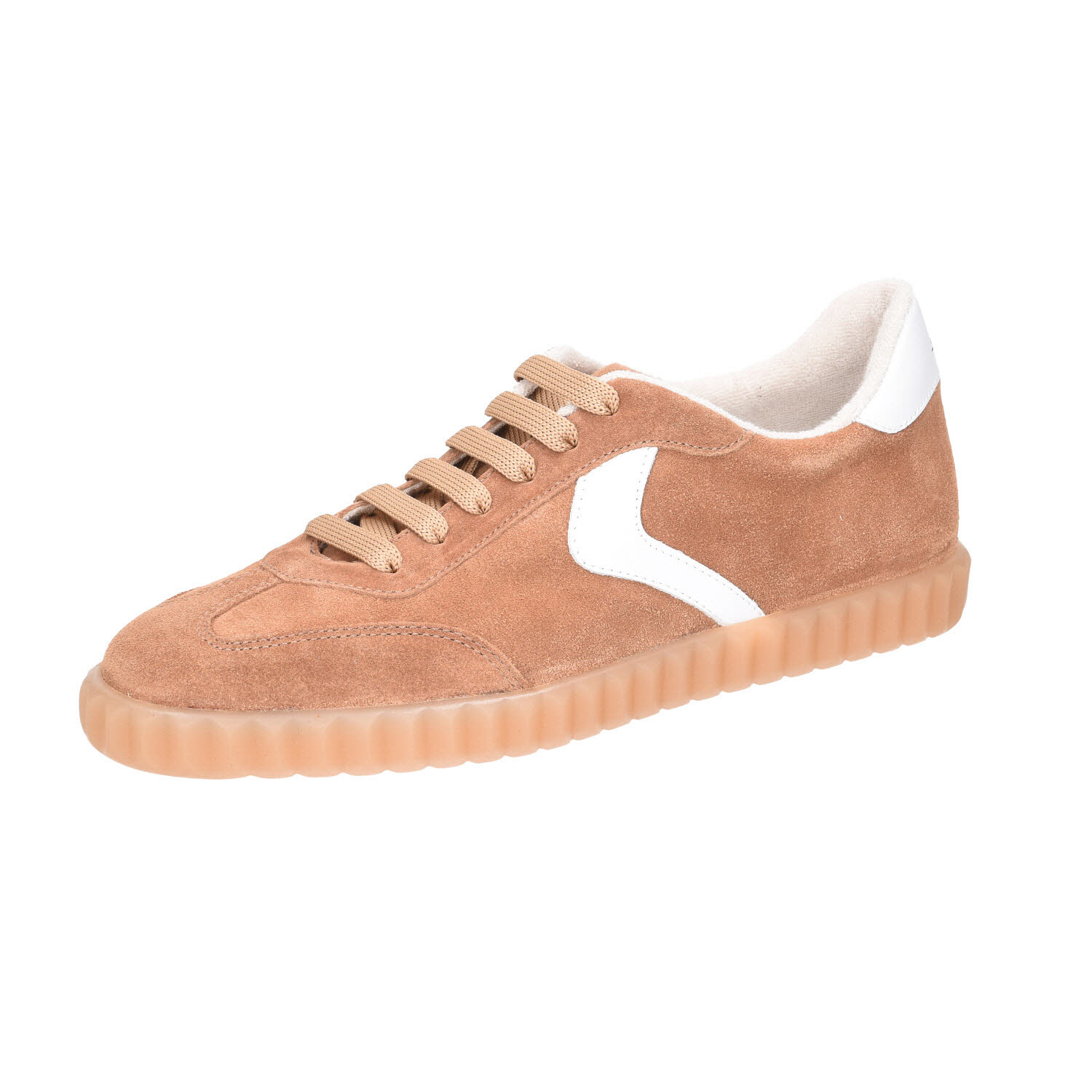 Voile Blanche Ines Sneaker Suede/Calf Brick-Brown/Whit braun