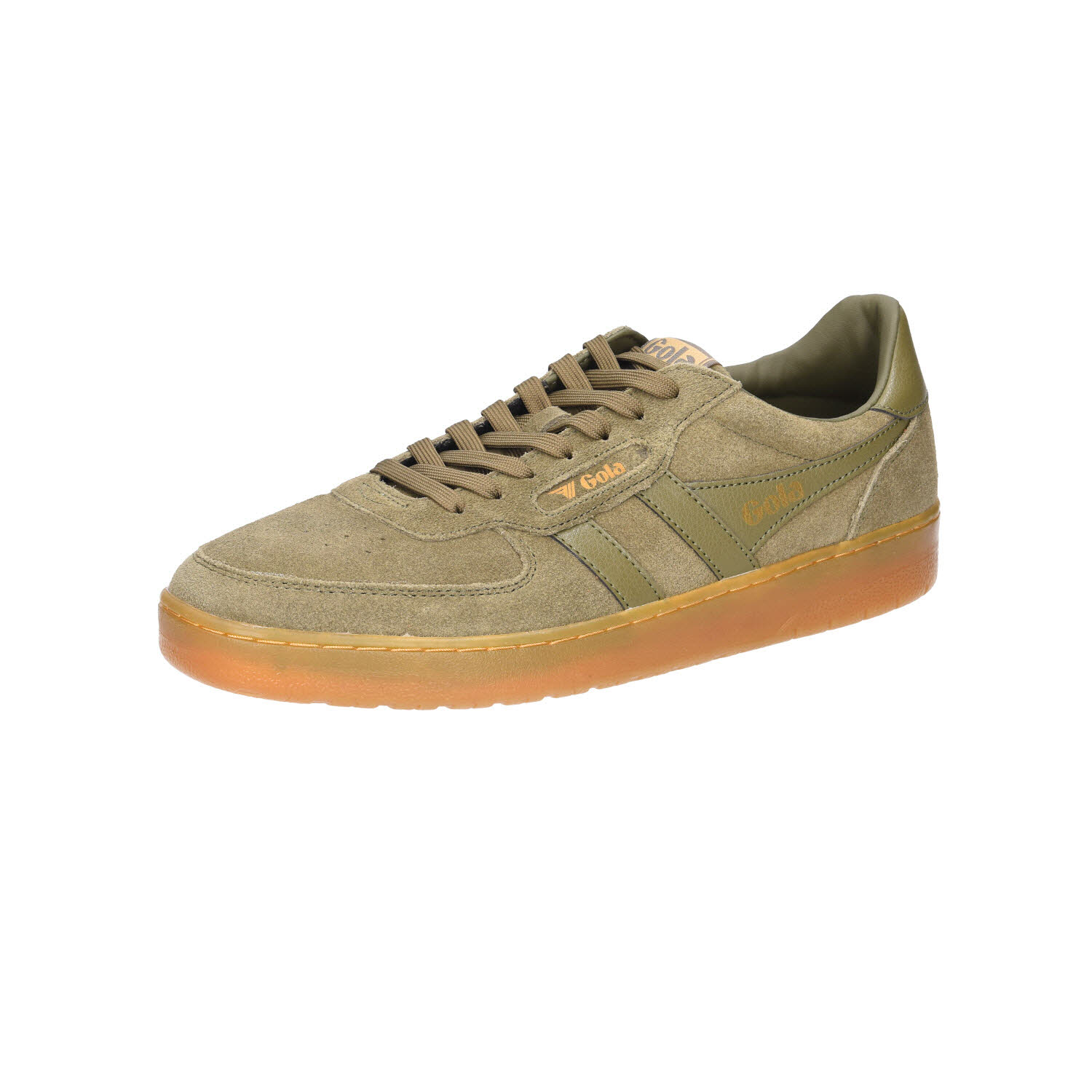 Gola HAWK SUEDE ‘86 Khaki Gum grün