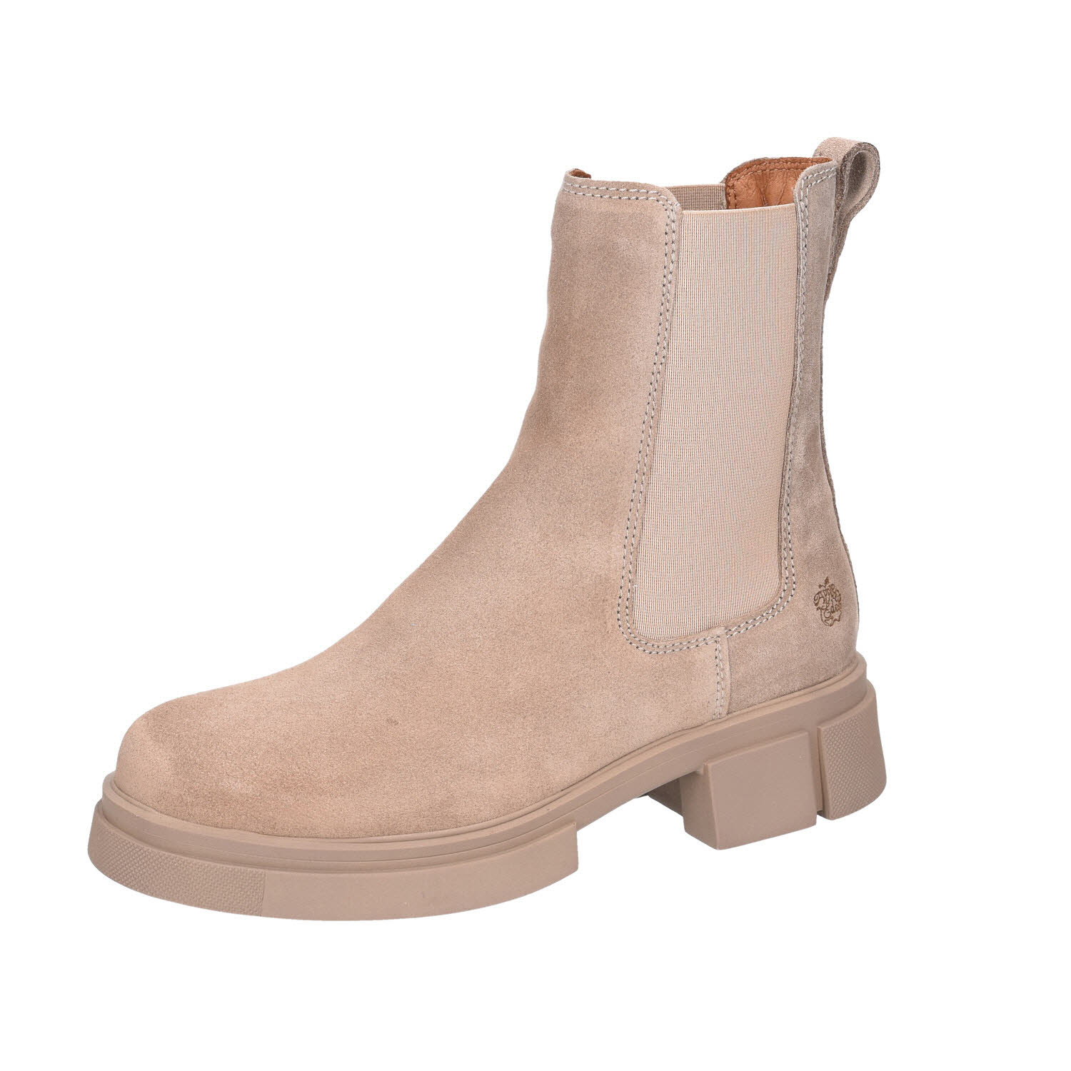 Apple of Eden Chelsea Boots Geni 28 Taupe beige Weite F