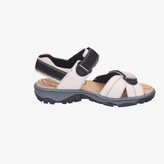 Rieker FSK Damen Sandalen beige Weite F Bild 4