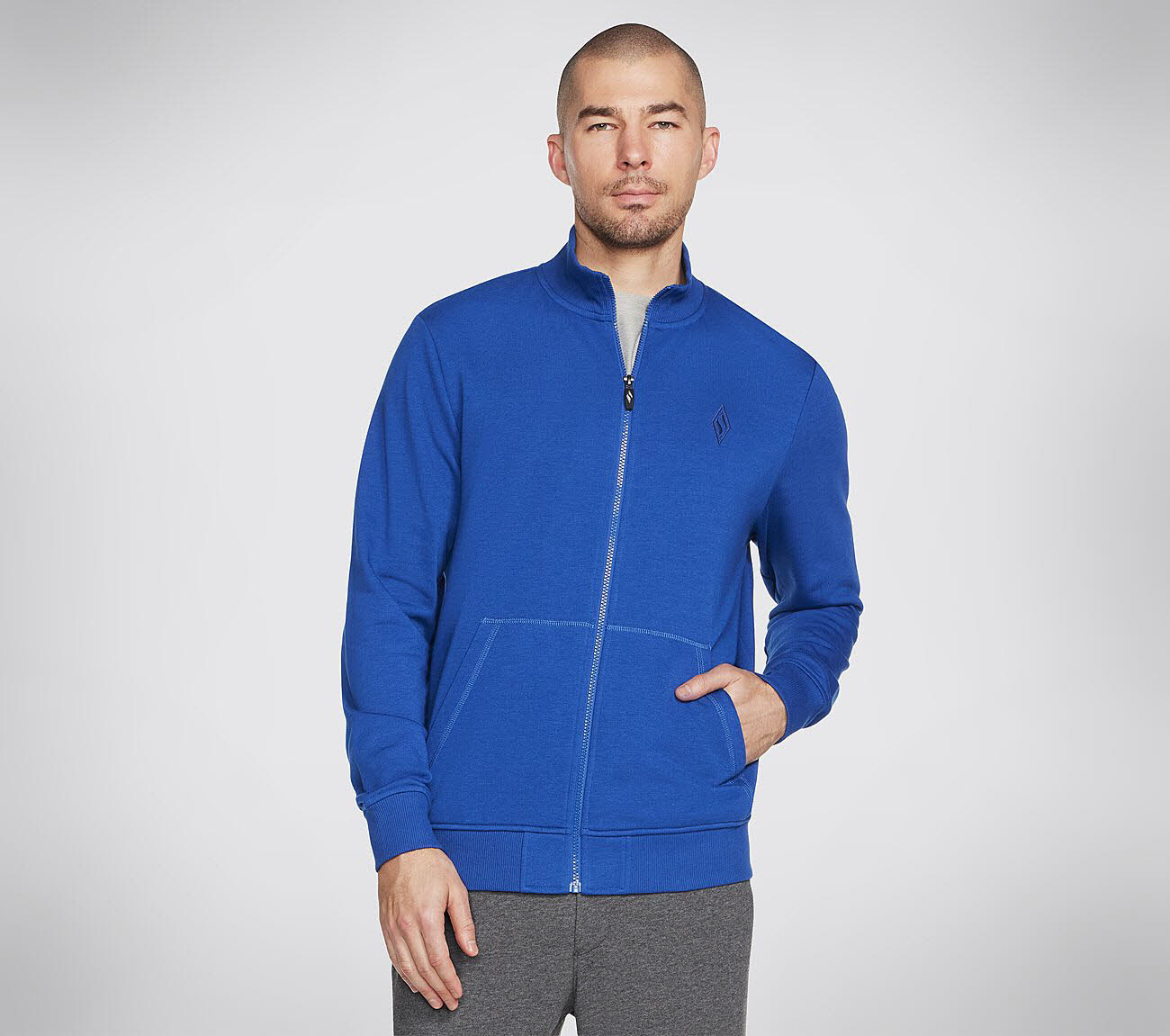 Skechers Hoodless Hoodie Gowal Blue blau