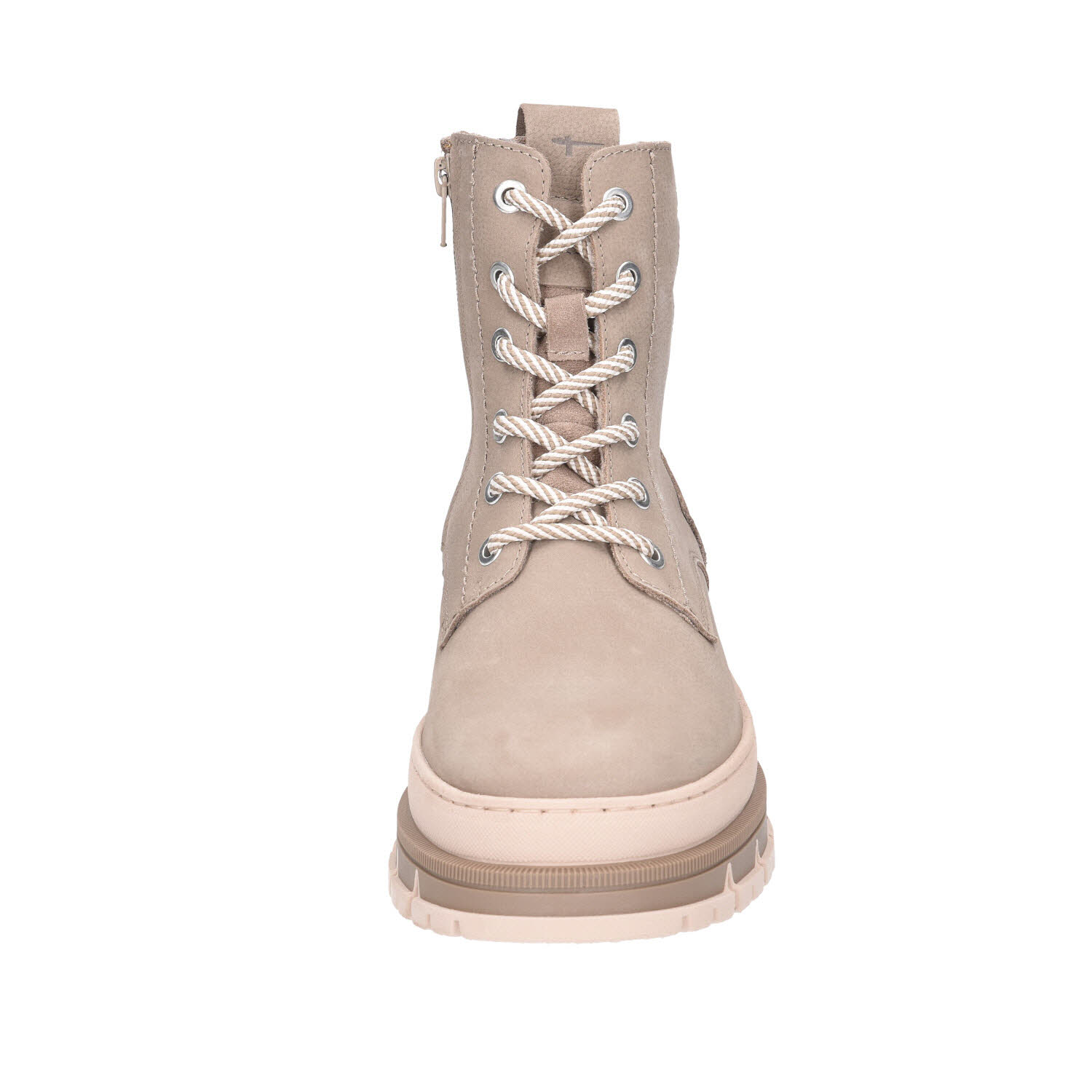 Tamaris Boots Leder Taupe beige Bild 5