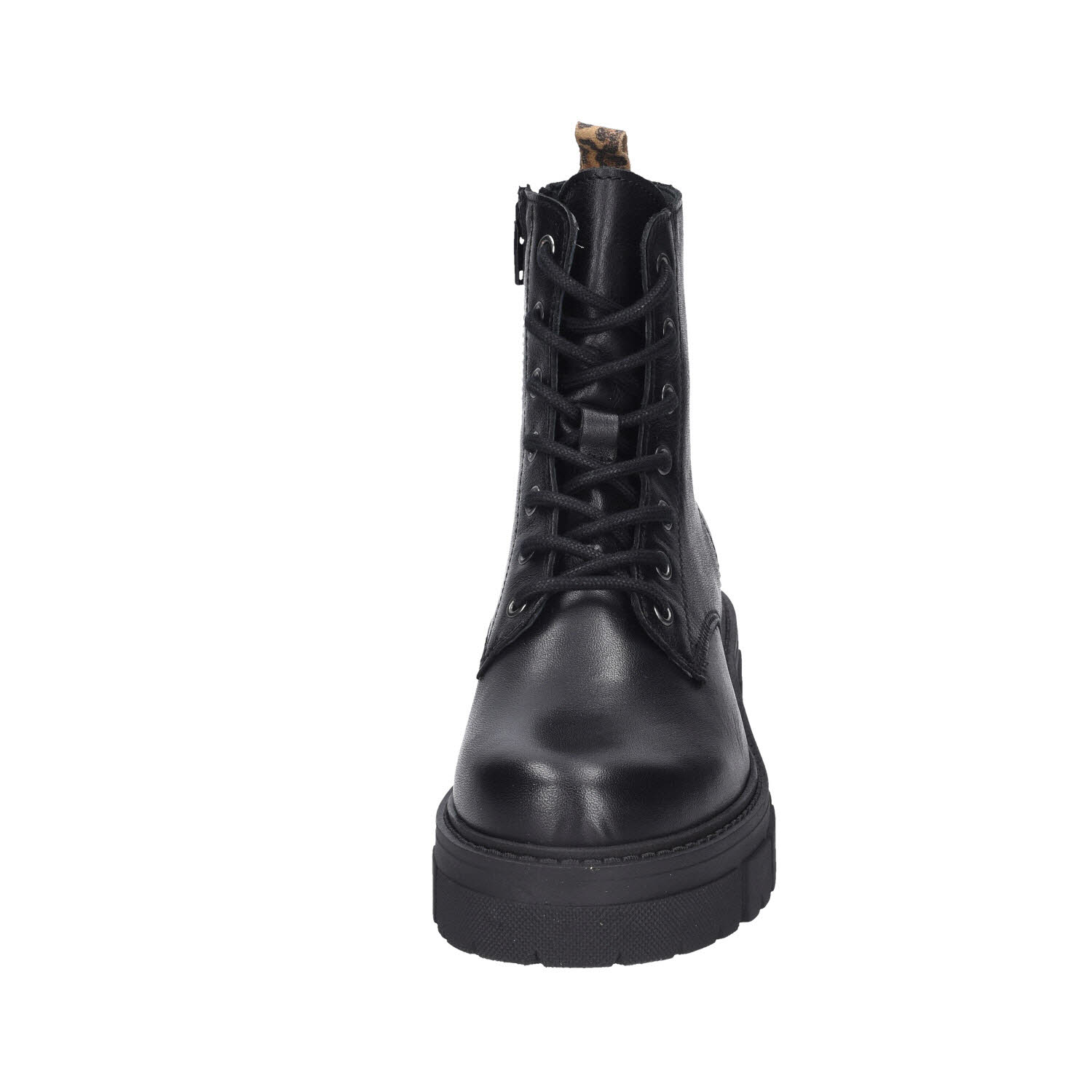 Apple of Eden Schnür Boot Castle 1.1 Black/Leo schwarz Bild 5