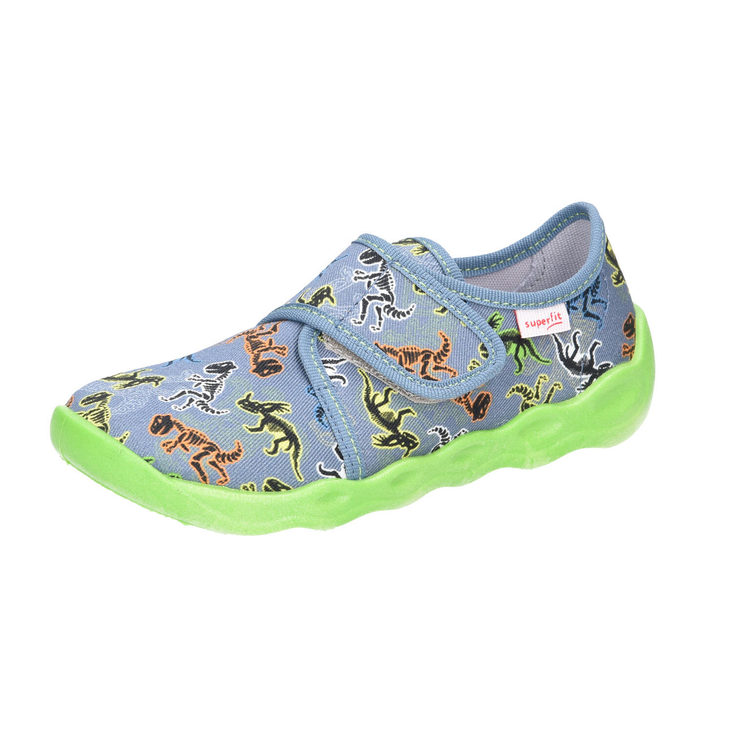 Superfit Hausschuh Textil \\ BUBBLE mehrfarbig WMS-Mittel