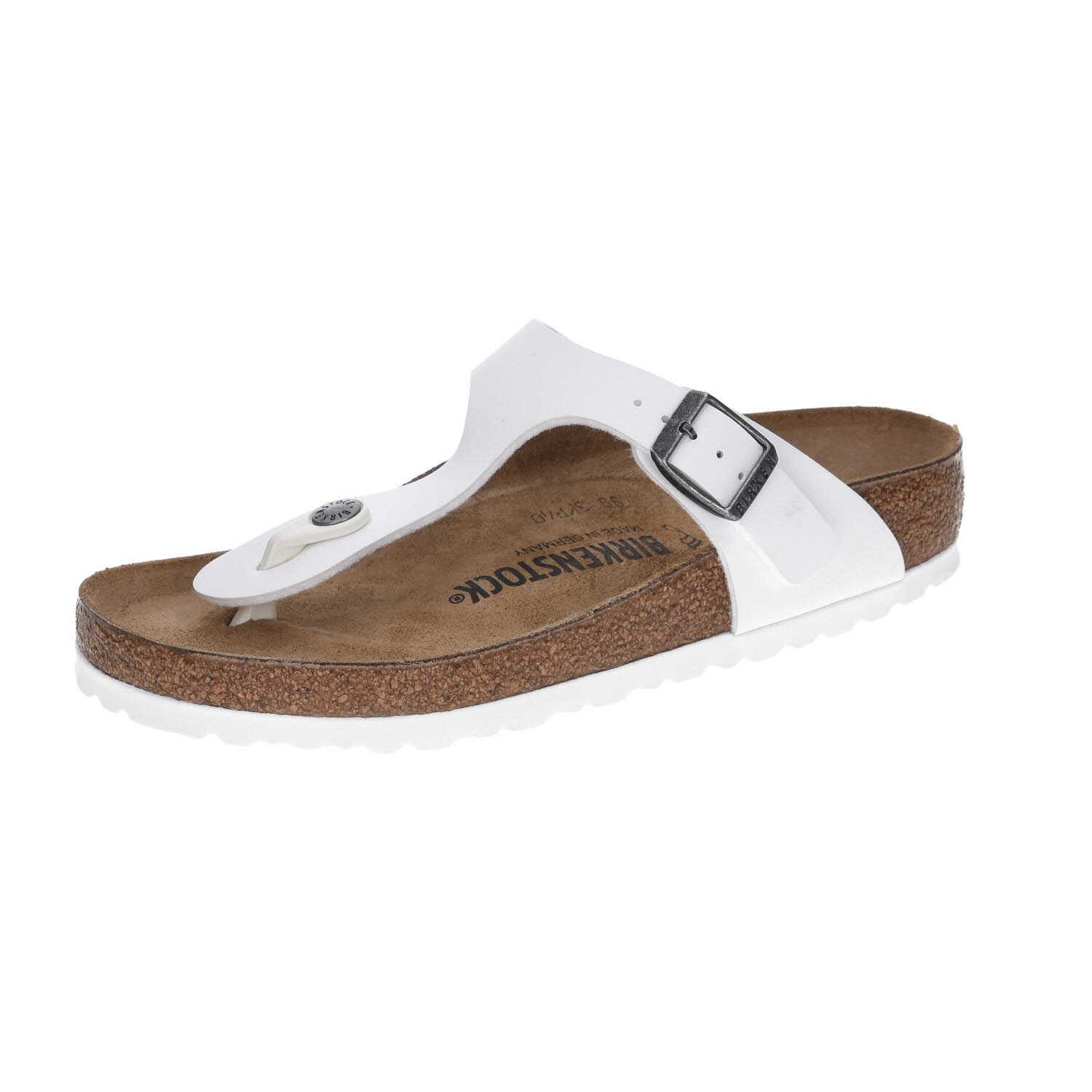 Birkenstock Gizeh BF White normal weiß Bikenst normal
