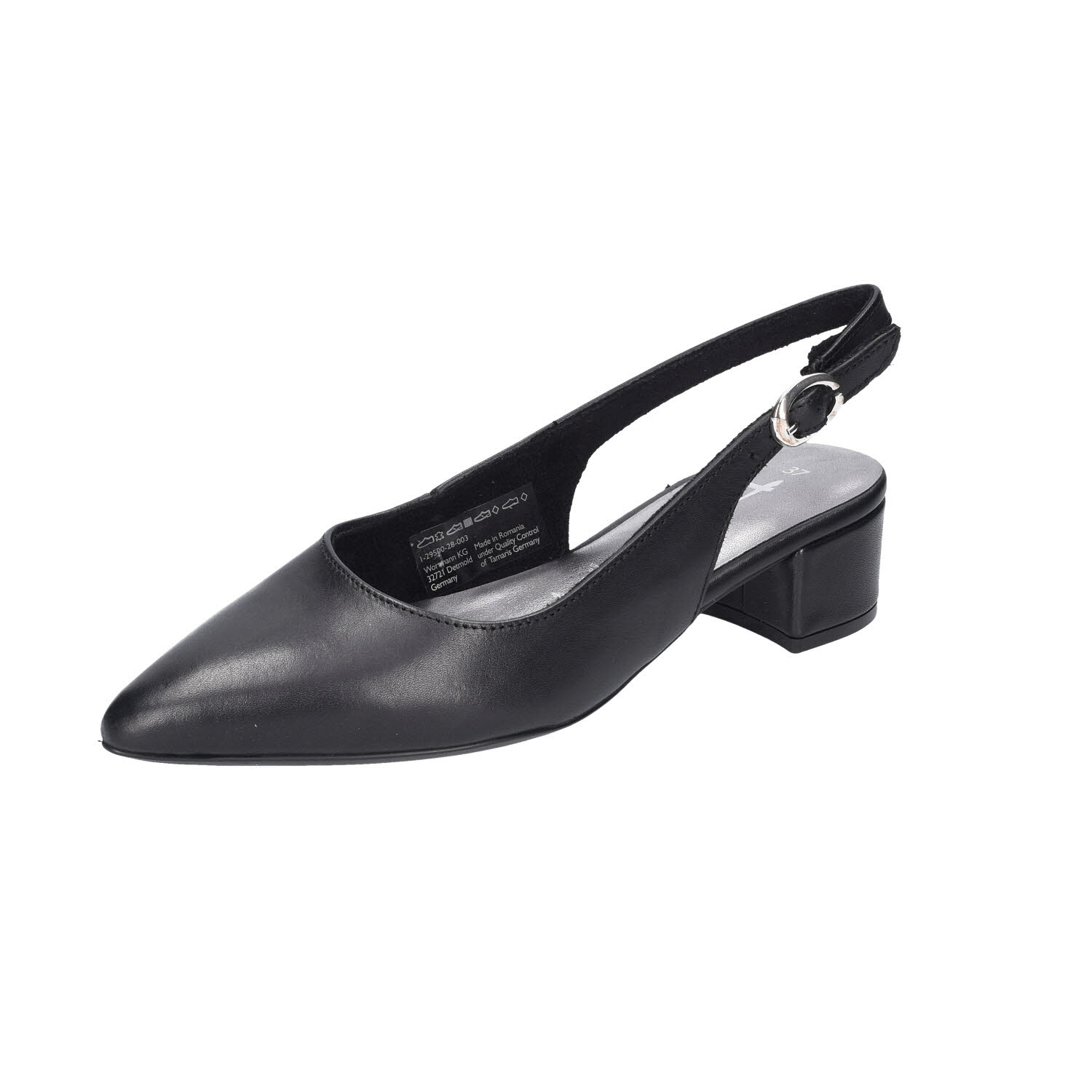 Tamaris Sling Pumps Black schwarz