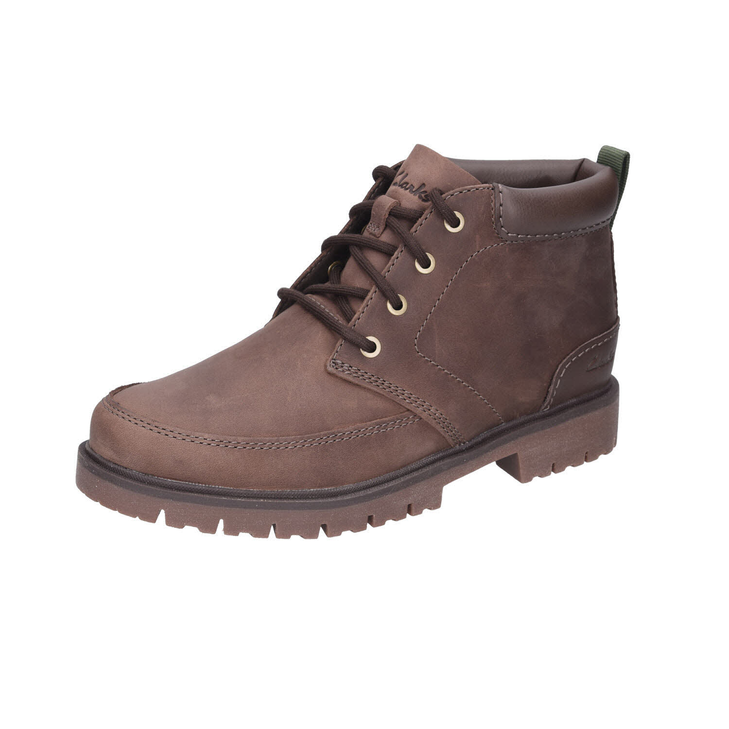 Clarks Stiefel Brown Wlinded braun