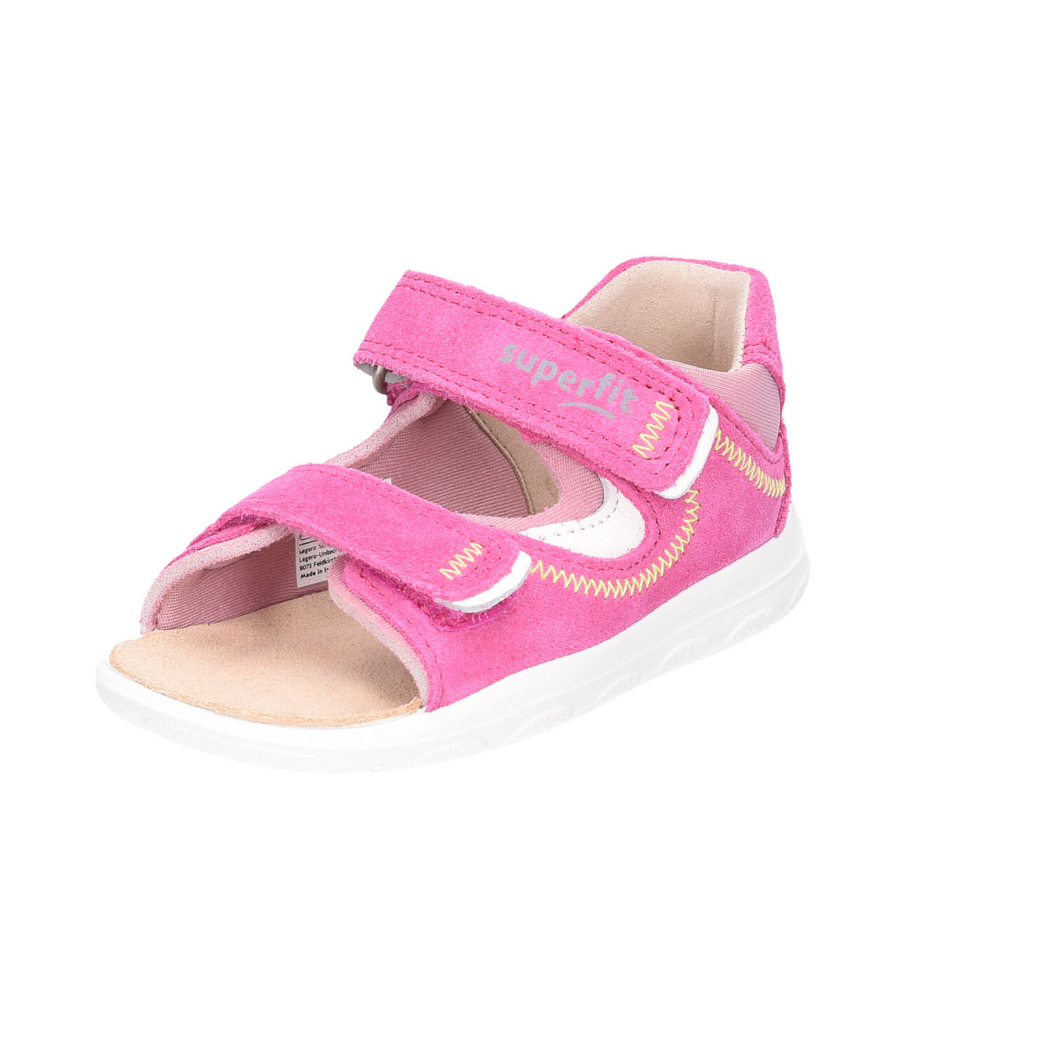 Superfit Sandale Leder \\ NINO pink WMS-Mittel