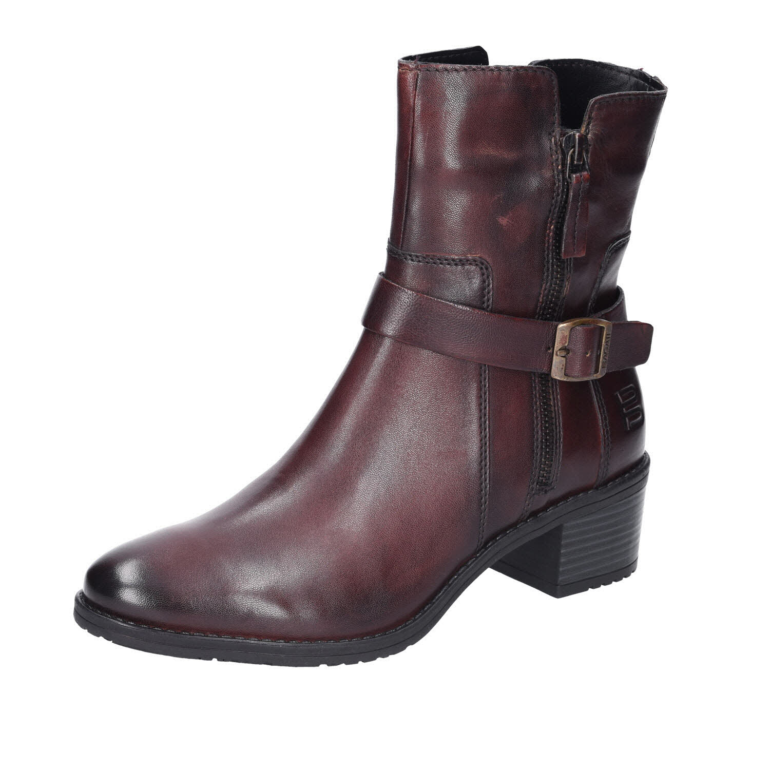 Bagatt Ruby Stiefelette Bordo Leder rot