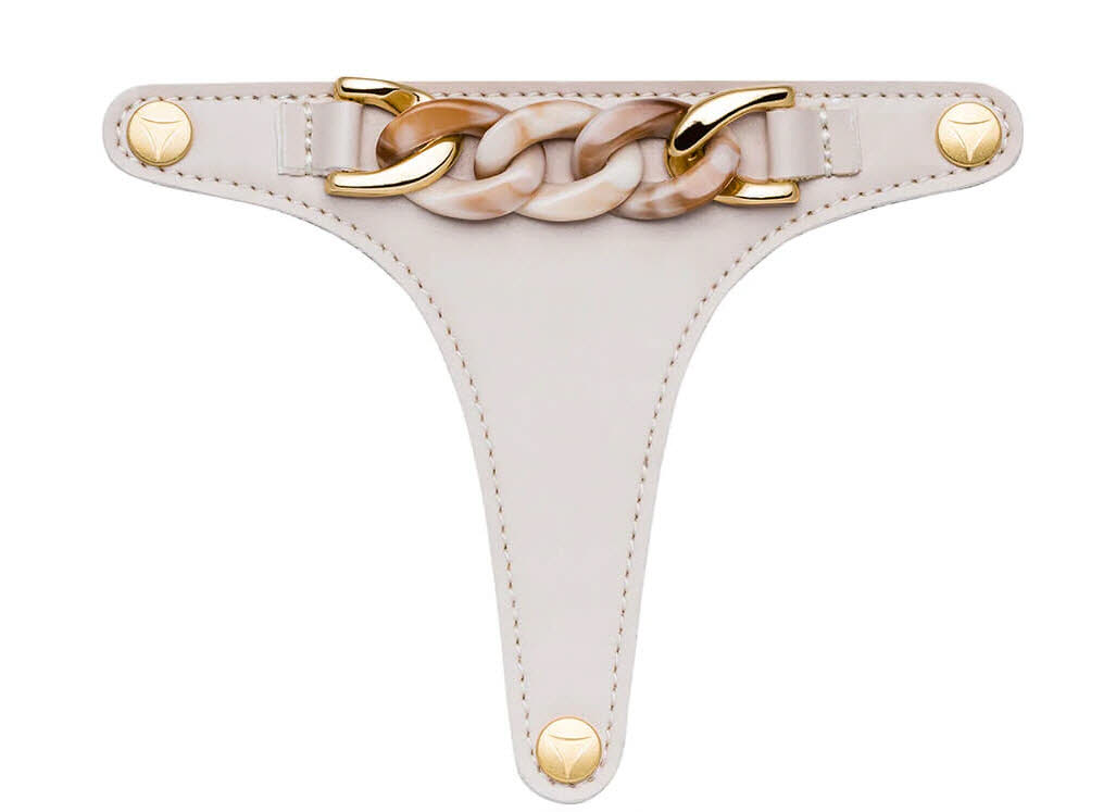 HEY MARLY Precious Chain Crema beige