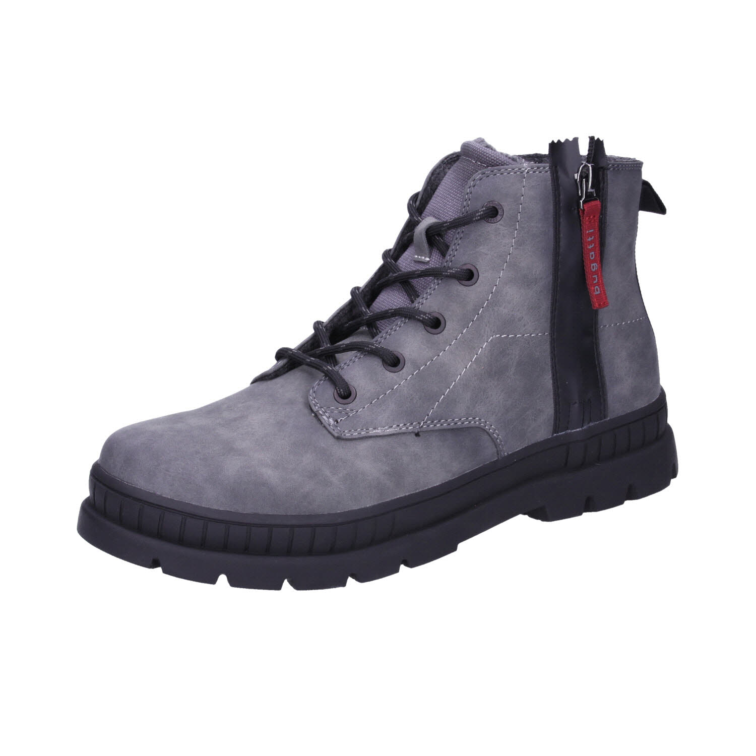 Bugatti Pallario Boots Comfort Grey grau