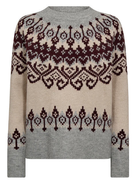 FREE/QUENT Merla Pullover Moonbeam beige