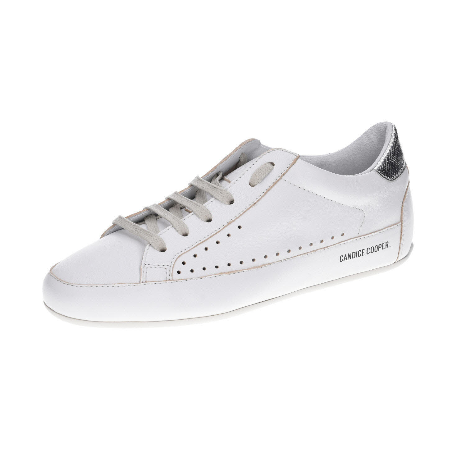 Candice Cooper Dafne Nappa White-Silver weiß